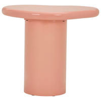 BEISTELLTISCH 57,5/39-46/50,5 cm Rosa organisch  - Rosa, LIFESTYLE, Holzwerkstoff (57,5/39-46/50,5cm) - Novel