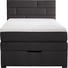 BOXSPRINGBETT Webstoff 140/200 cm INKL. Bettkasten, Matratze, Topper - Wengefarben/Dunkelbraun, KONVENTIONELL, Holz/Textil (140/200cm) - Carryhome BOXSPRINGBETT Webstoff 140/200 cm INKL. Bettkasten, Matratze, Topper - Wengefarben/Dunkelbraun, KONVENTIONELL, Holz/Textil (140/200cm) - Carryhome
