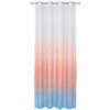 ÖSENVORHANG halbtransparent  - Blau/Orange, Trend, Textil (140/245cm) - Esposa