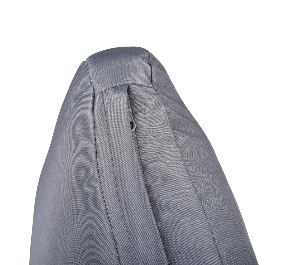 GARTEN-RELAXSESSEL 91/152/77 cm  - Anthrazit/Grau, Basics, Kunststoff/Textil (91/152/77cm) - Gardenson