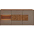 SIDEBOARD - Fango, Design, Glas/Holz (175/80,5/49cm) - Valnatura