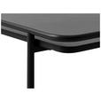 BEISTELLTISCH 45/45/44,3 cm Schwarz quadratisch  - Schwarz, Basics, Metall (45/45/44,3cm) - Xora
