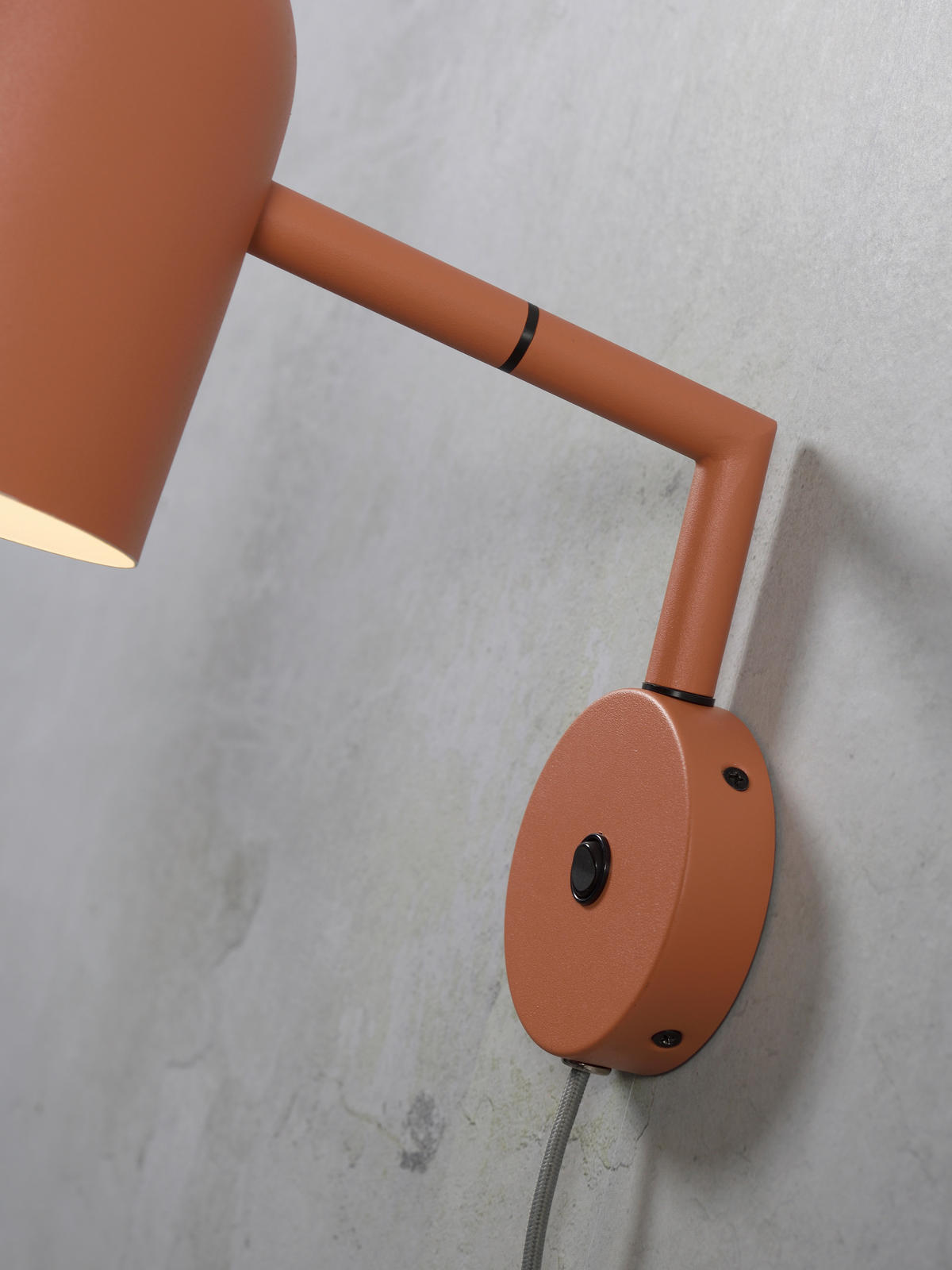 VÄGGLAMPA Marseille 33/15/33 cm   - terrakotta, Design, metall (33/15/33cm) - It's about Romi