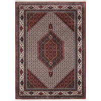 WEBTEPPICH 160/230 cm Mithras Bidjar Creme, Rot  - Rot/Creme, LIFESTYLE, Textil (160/230cm) - Novel