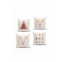 KISSENBEZUG-SET 43/43 cm  - Multicolor, Basics, Textil (43/43cm) - X-Mas