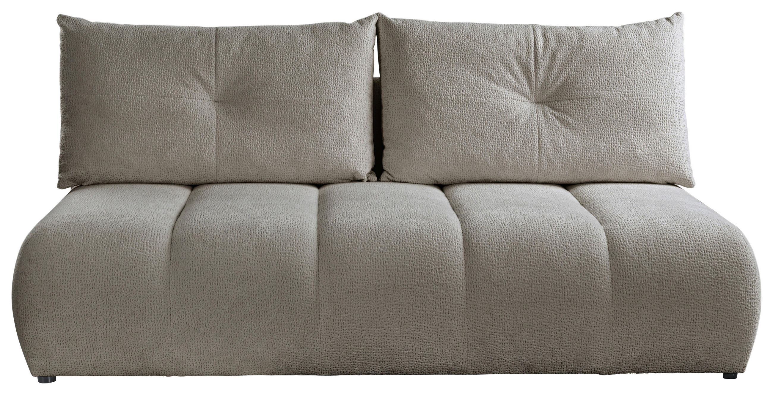 Mid.you Schlafsofa Milo Hellgrau 209x100x103 cm