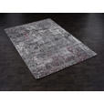 VINTAGE-TEPPICH 200/200 cm Timeline Quantum Aubergine, Beige  - Beige/Aubergine, Design, Textil (200/200cm) - Novel