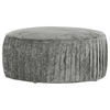 HOCKER in Textil Grau  - Schwarz/Grau, Design, Kunststoff/Textil (75/38/75cm) - Landscape