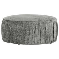 HOCKER in Textil Grau  - Schwarz/Grau, Design, Kunststoff/Textil (75/38/75cm) - Landscape