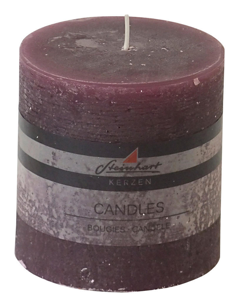 STUMPENKERZE 9,8/10 cm  - Brombeere, Basics (9,8/10cm) - Steinhart