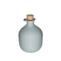 ESSIGFLASCHE  - Grau, Design, Holz/Keramik (9/13cm) - Landscape