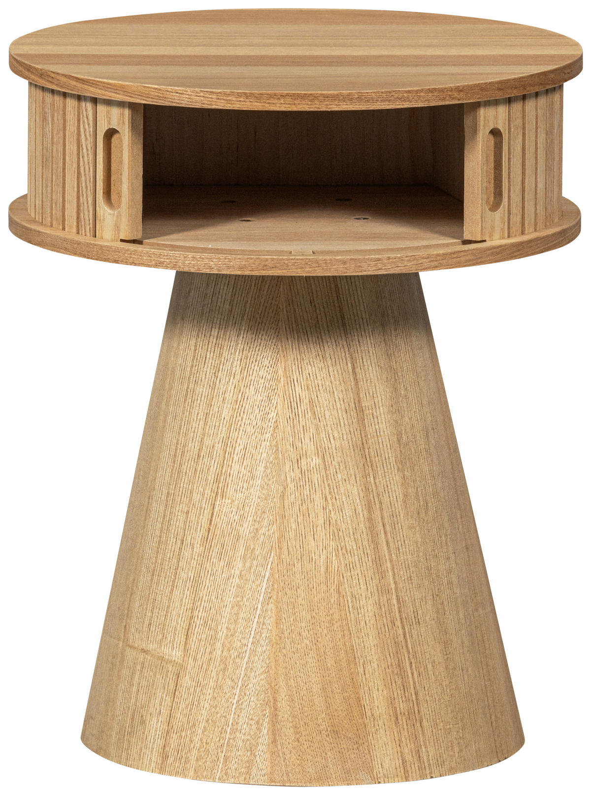 NACHTTISCH Pappel  - Naturfarben, Design, Holz/Holzwerkstoff (38/38/46cm) - Livetastic