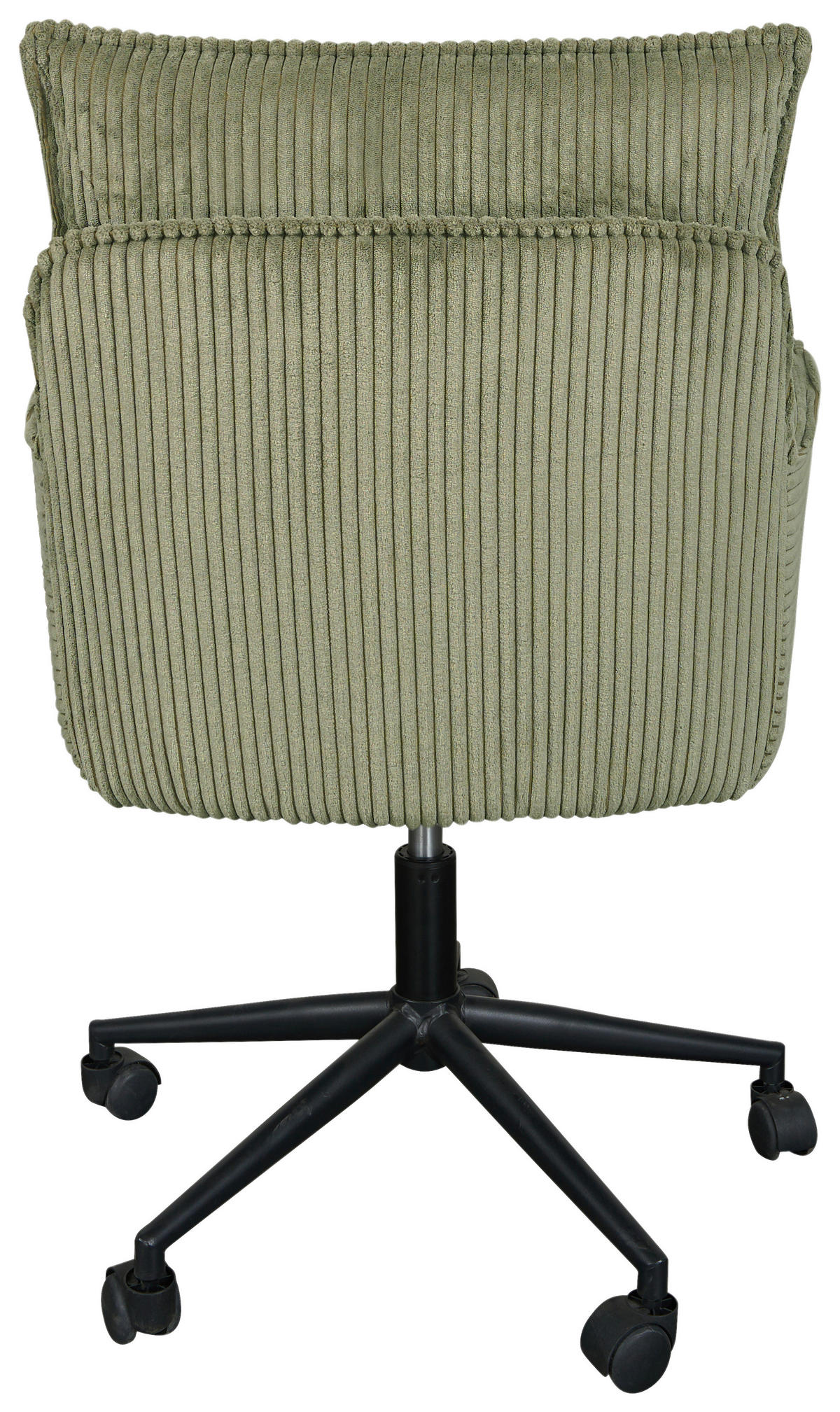 STOLICA OKRETNA  zelena, crna  metal, tekstil  - zelena/crna, Moderno, metal/tekstil (58,5/88/95/63cm) - Livetastic