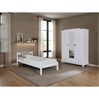 EINZELZIMMER Weiß  - Weiß, MODERN, Holz - MID.YOU