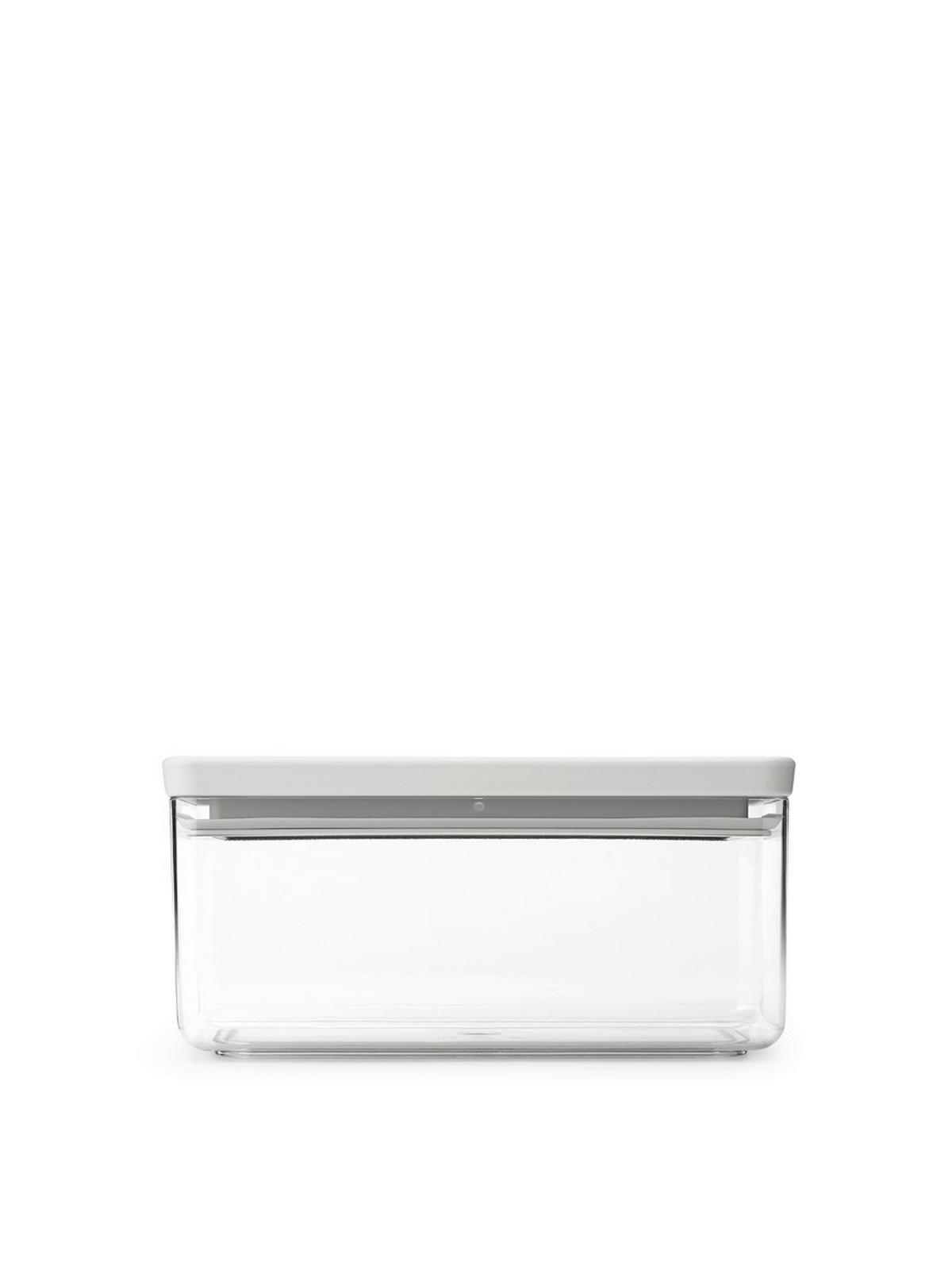 POSODA ZA SHRANJEVANJE  Tasty+  22,1/10,6/11,1 cm           - temno siva, Basics, umetna masa (22,1/10,6/11,1cm) - Brabantia