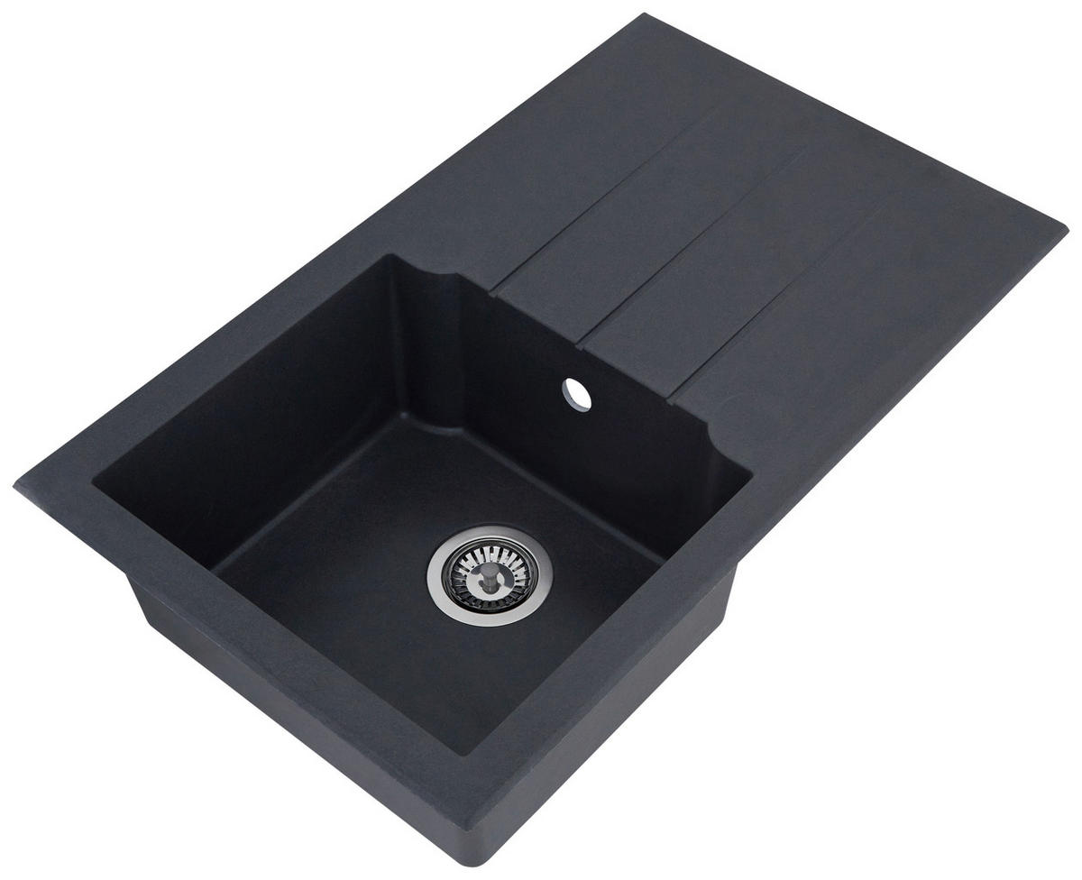 DISKHO 1712ALINEO81X50TG  - mörkgrå, Trend, sten (81/21/50cm) - Respekta