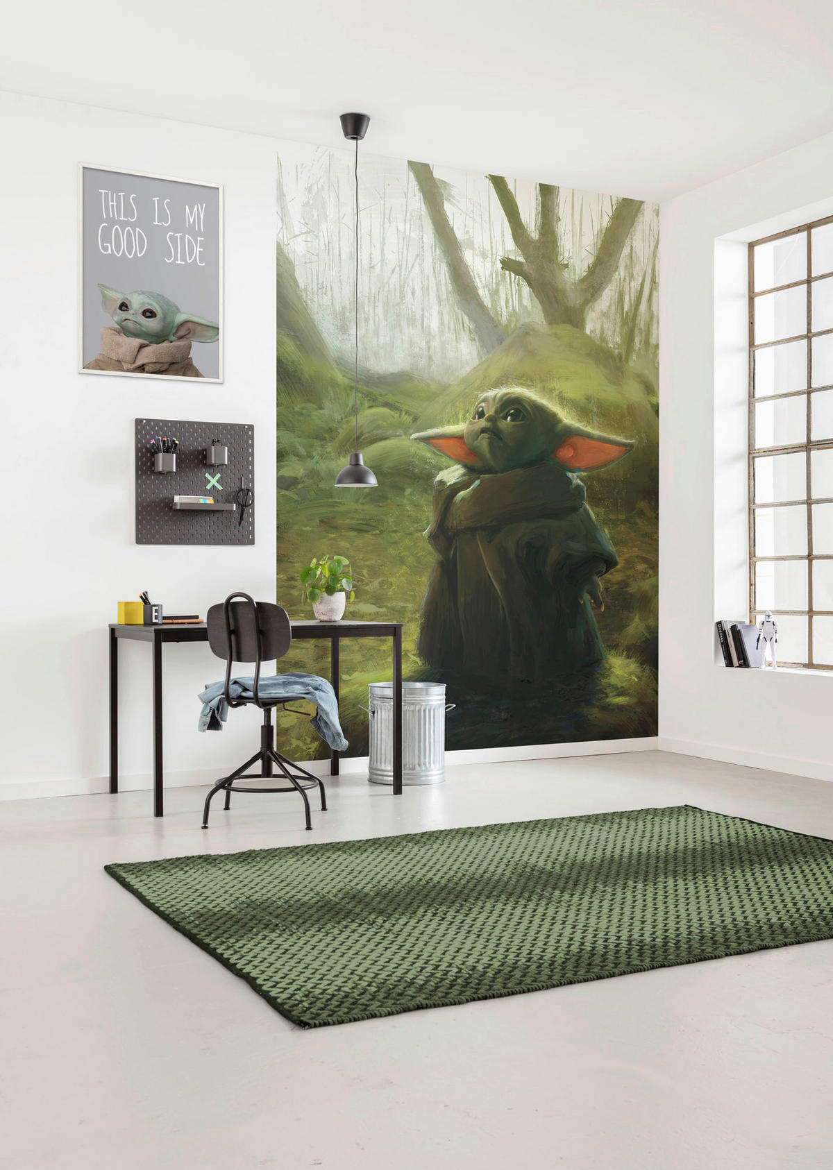 FOTOTAPETE  - Grün, Trend, Textil (200/280cm)