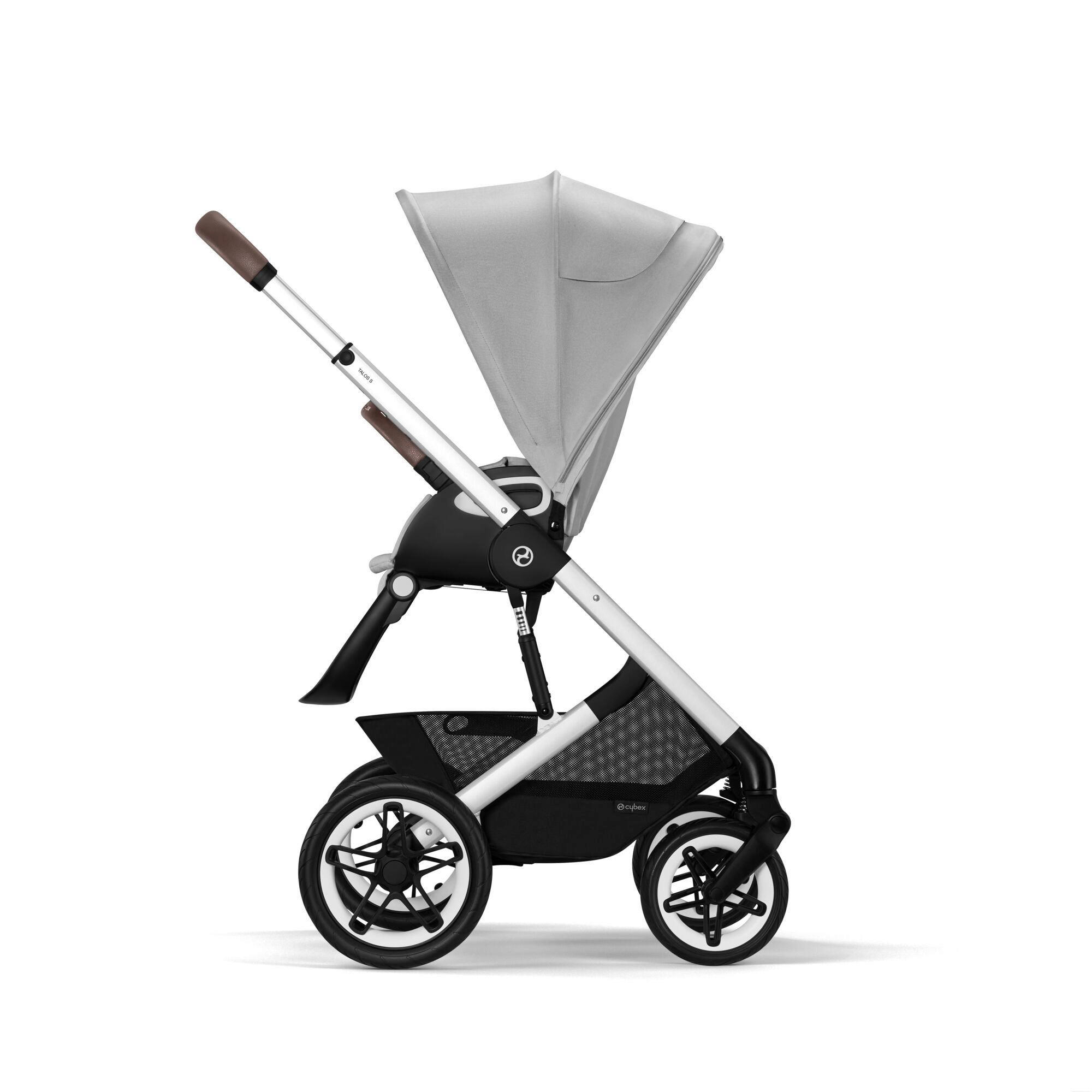DJEČJA KOLICA Talos S Lux - siva/srebrne boje, Basics, tekstil/metal (91/60,5/110cm) - Cybex