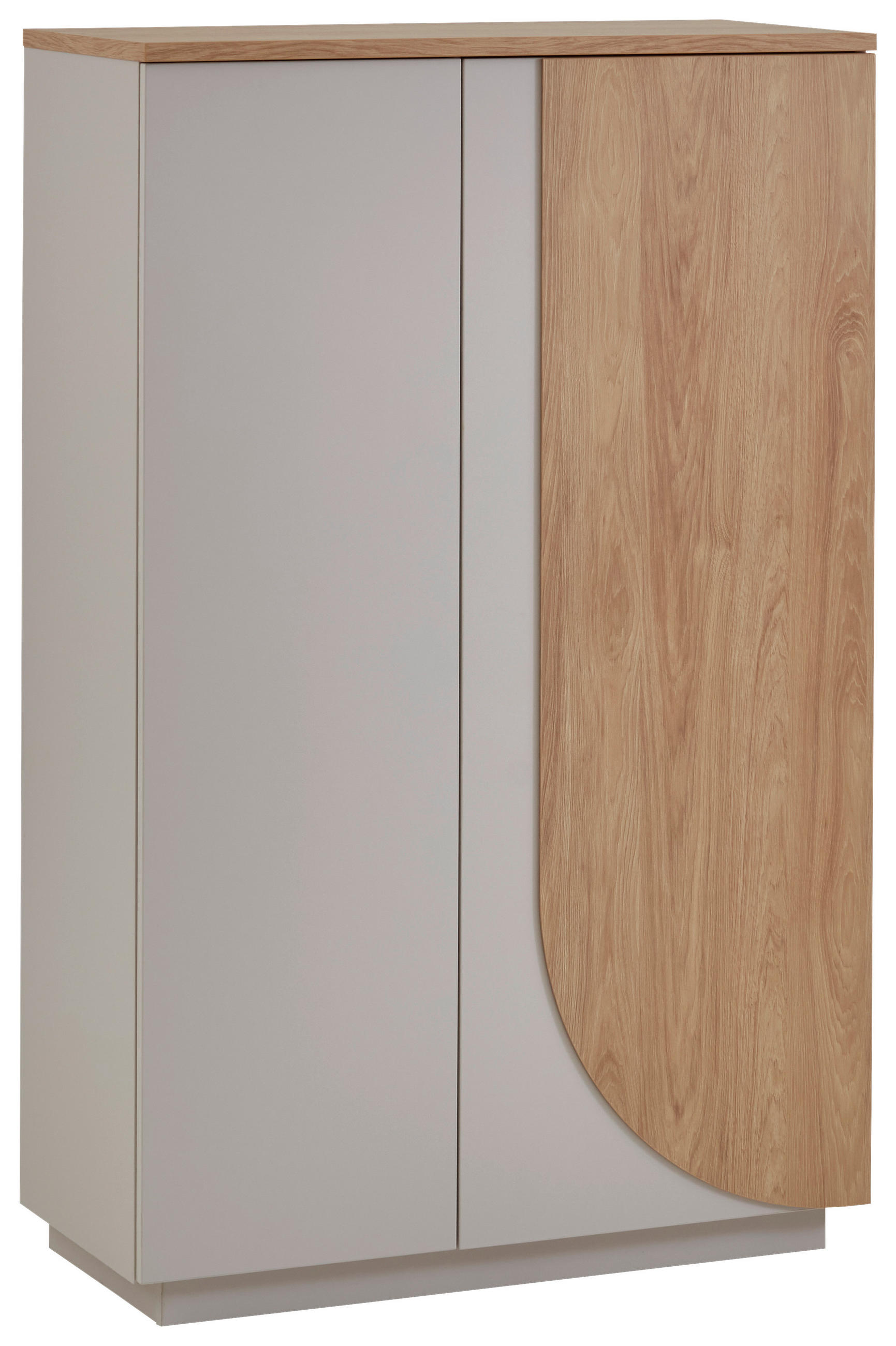 HIGHBOARD Eichefarben, Kaschmir  95/150/42 cm  - Kaschmir/Eichefarben, Design, Holzwerkstoff (95/150/42cm) - Stylife
