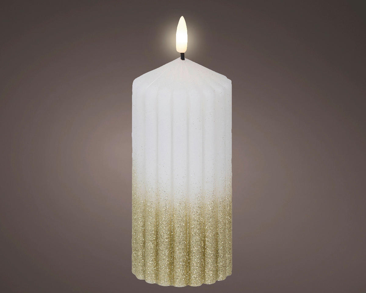 LED GYERTYA  - Basics (7,00/7,00/15,00cm)