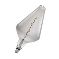 LED-LEUCHTMITTEL   E27 4 W 140 lm  - Hellgrau, Basics, Glas (19,3/40cm) - Osram