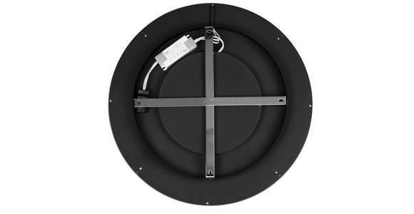 LED-DECKENLEUCHTE 50/20 cm - Schwarz, LIFESTYLE, Glas/Kunststoff (50/20cm) - Novel