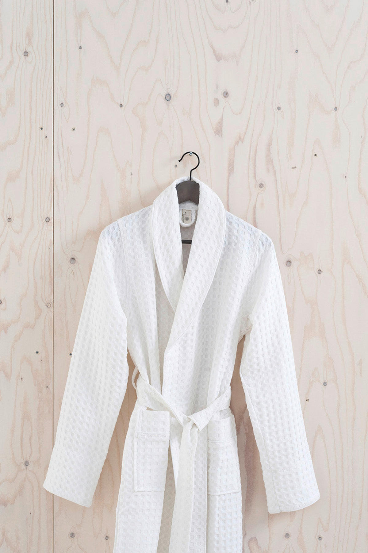 BADEMANTEL S Unisex  - Weiß, Basics, Naturmaterialien/Textil (Snull) - Aquanova