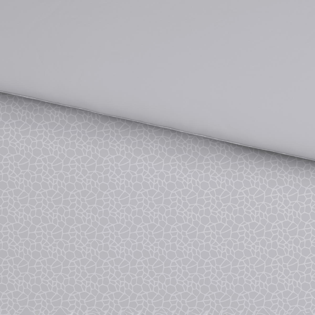 BETTWÄSCHE 2-teilig Mikrofaser 135/200 cm  - Hellgrau, Design, Textil (135/200cm) - Esposa