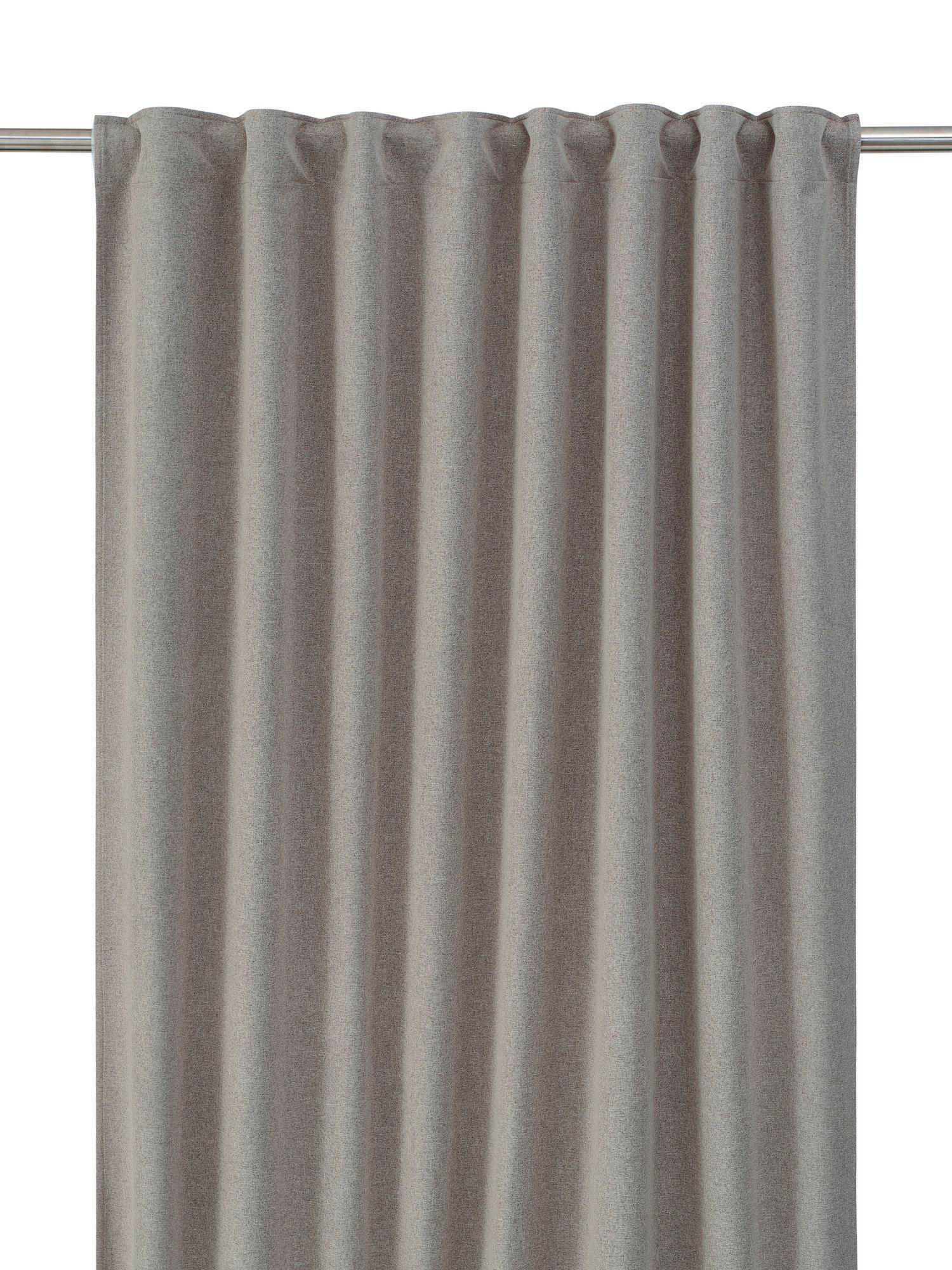 VERDUNKELUNGSVORHANG - Taupe, Basics, Textil (140/270cm) - Svanefors