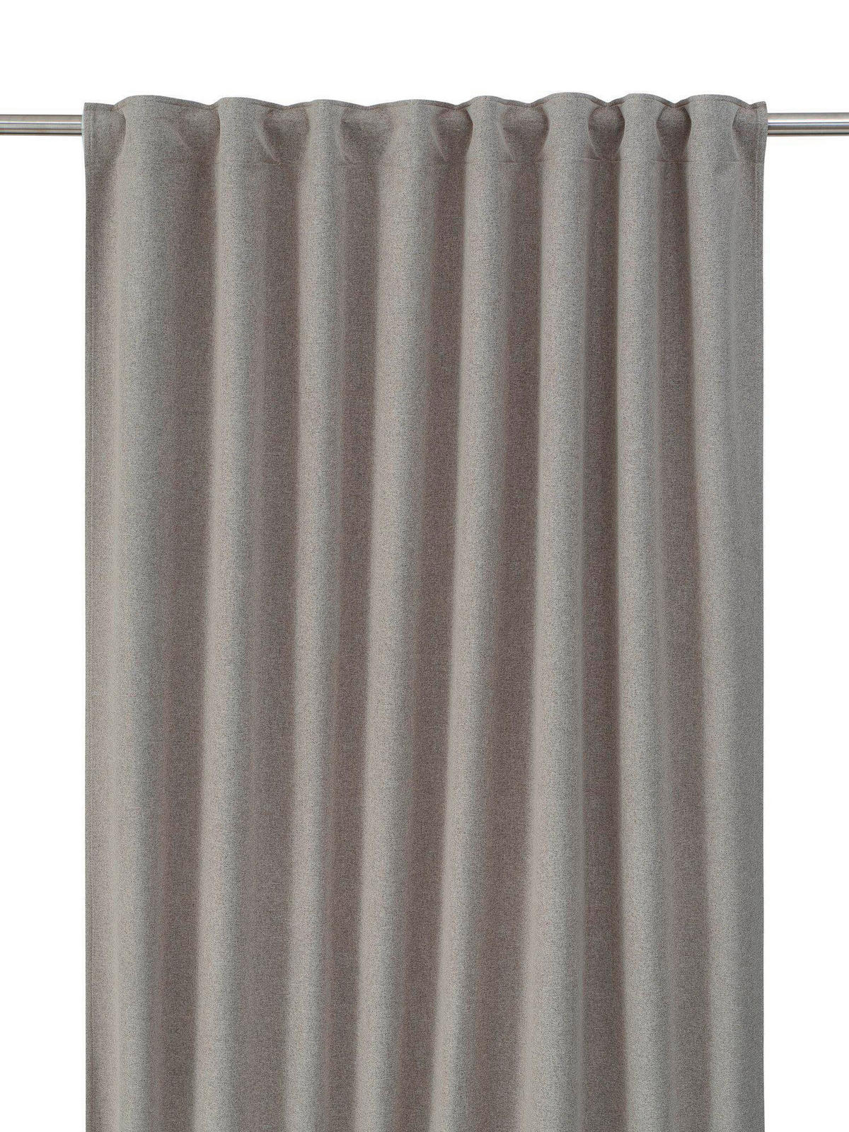 VERDUNKELUNGSVORHANG black-out (lichtundurchlässig)  - Taupe, Basics, Textil (140/270cm)