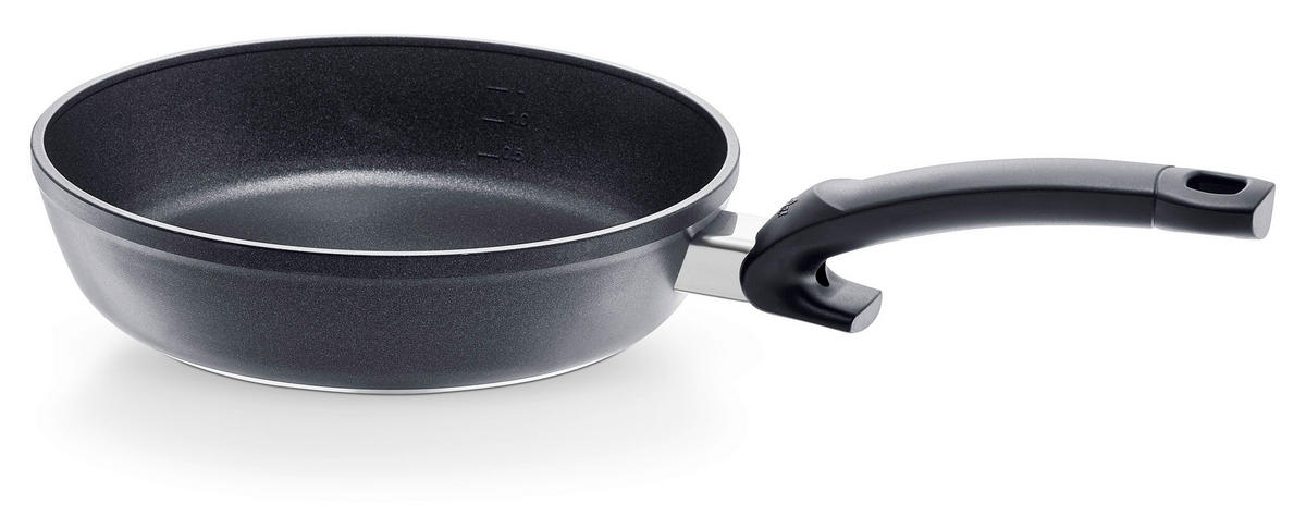 BRATPFANNE LEVITAL + COMFORT® 24 cm  - Schwarz, Basics, Metall (24cm) - Fissler