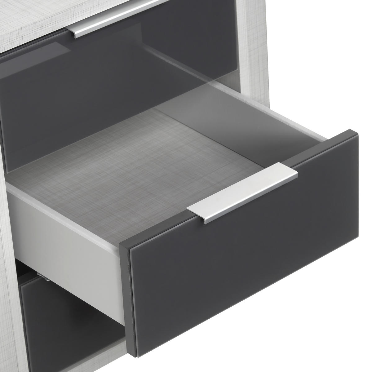SCHUBKASTENEINSATZ 43/51/50 cm   - Grau, Modern, Holzwerkstoff (43/51/50cm) - MID.YOU