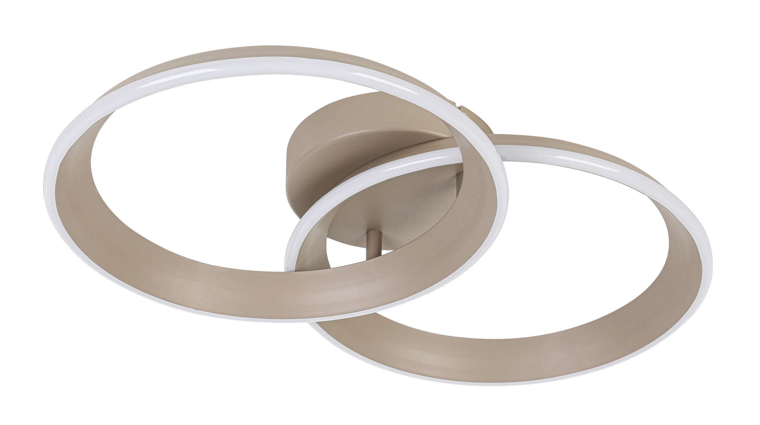 Plafonieră Cu Led 30 W    53,5/33/9,3 cm  - nisipiu, Design, plastic/metal (53,5/33/9,3cm) - Dieter Knoll
