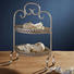 ETAGERE - Champagner, Basics, Metall (43,5/26/61cm) - Ambia Home