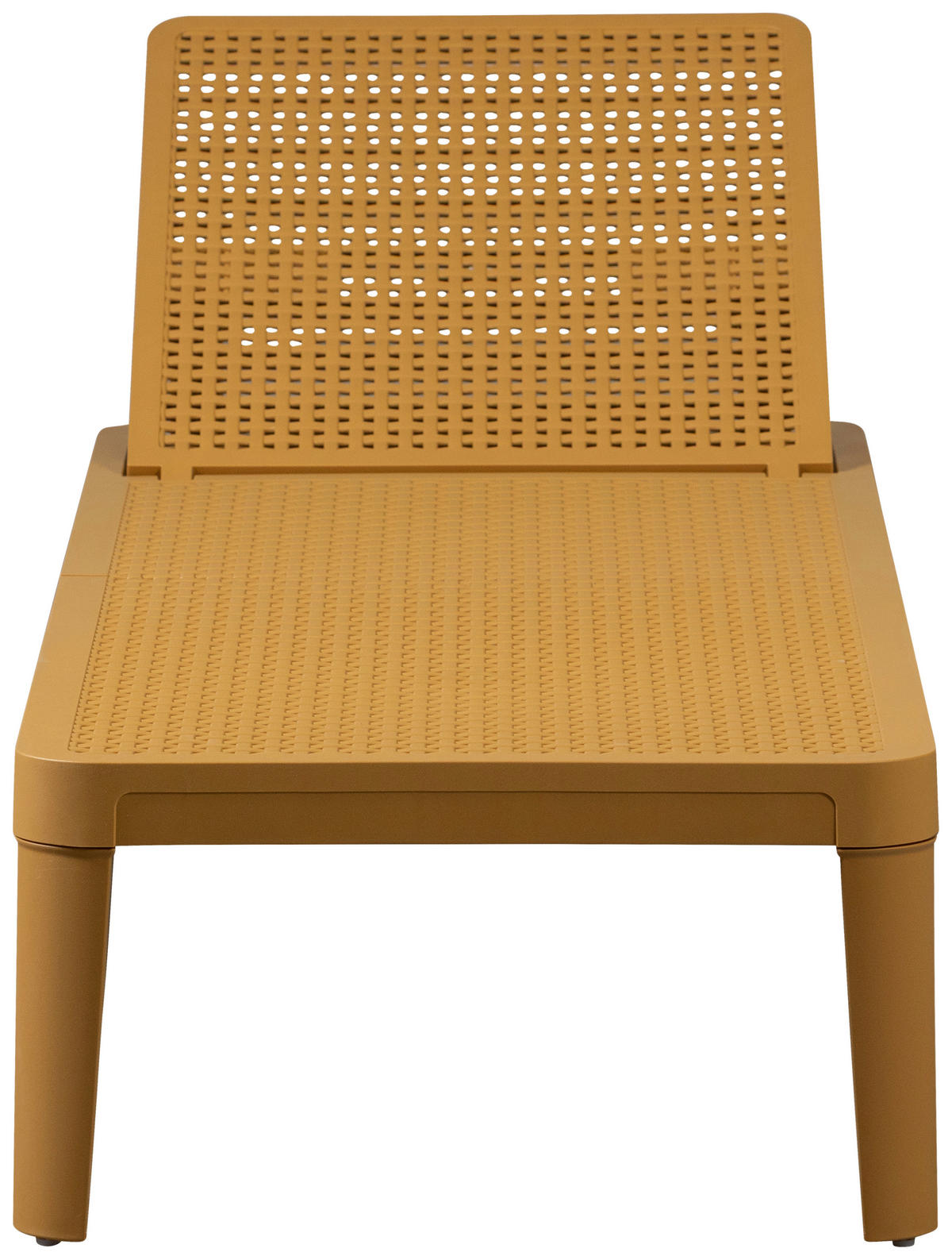 GARTENLIEGE 55/29/191 cm  - Gelb, Design, Kunststoff (55/29/191cm) - Gardenson