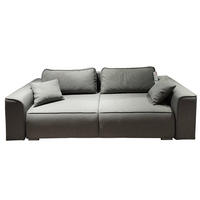 TROSED siva  - siva/boja nikla, Moderno, tekstil (252/85/107cm) - Hom`in