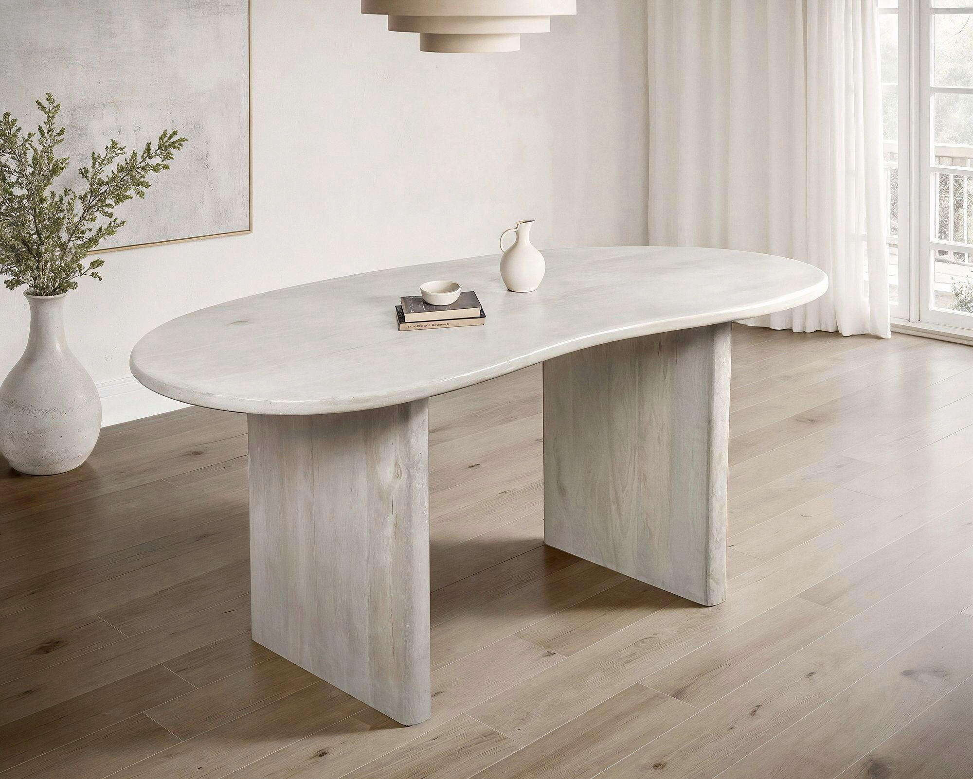 MATBORD - vit, Design, trä (180/90/75cm) - MID.YOU