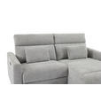 ECKSOFA  in Webstoff Grau  212/101 cm  - Schwarz/Grau, Design, Kunststoff/Textil (212/101cm) - Carryhome