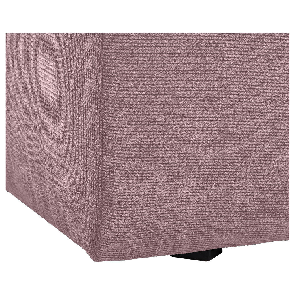 Thumbnail - Carryhome Bigsofa, Rosa, Anthrazit, Textil, 4-Sitzer, 260x90x140 cm, Stoffauswahl, Rücken echt, Wohnzimmer, Sofas & Couc...