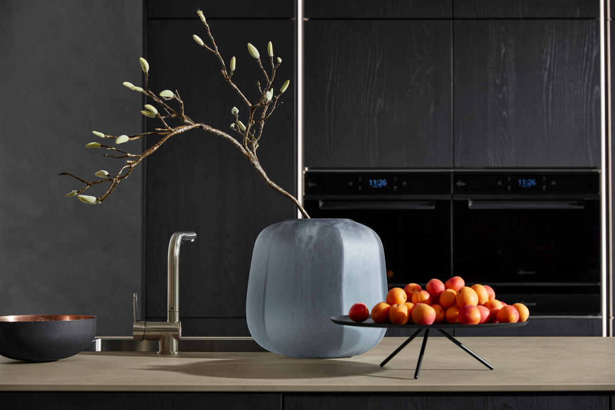 EINBAUKÜCHE   - Eichefarben, Design, Holzwerkstoff - Dieter Knoll