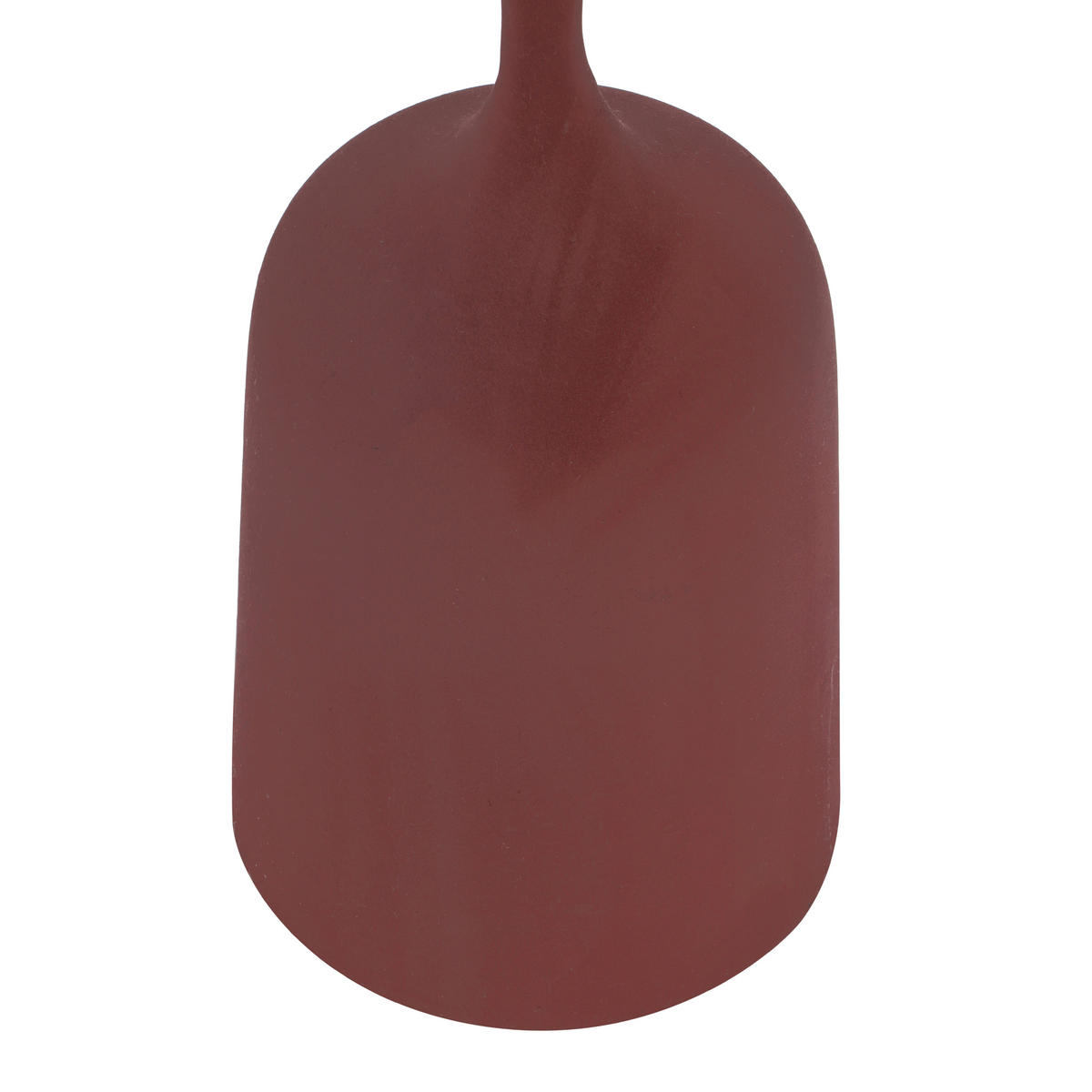 BEISTELLTISCH 30/30/64 cm Naturfarben, Rot rund  - Rot/Naturfarben, MODERN, Keramik/Metall (30/30/64cm) - Milino