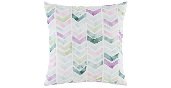 KISSENHÜLLE 45/45 cm - Creme/Rosa, KONVENTIONELL, Textil (45/45cm) - Esposa