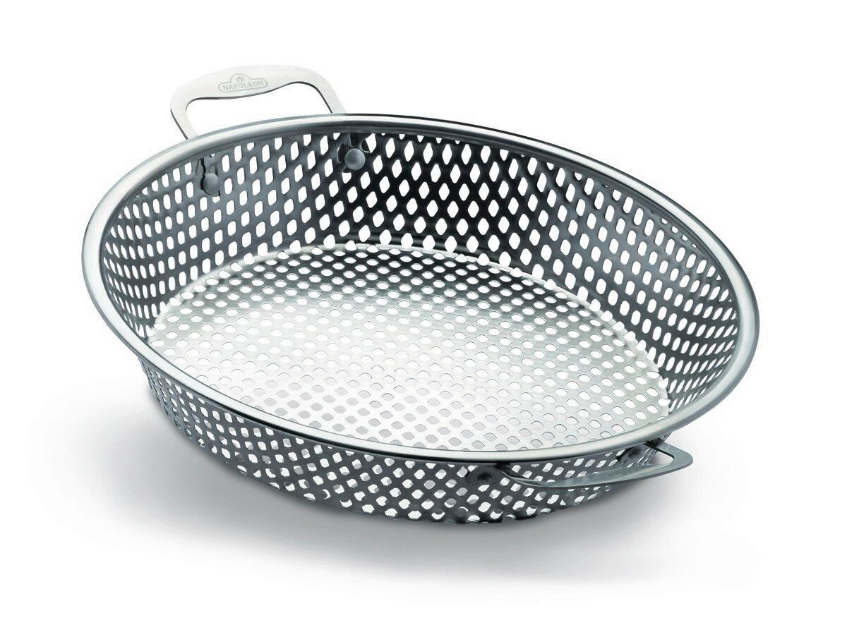 KOŠARA ZA ROŠTILJ - boje oplemenjenog čelika, Basics, metal (30/5cm) - Napoleon