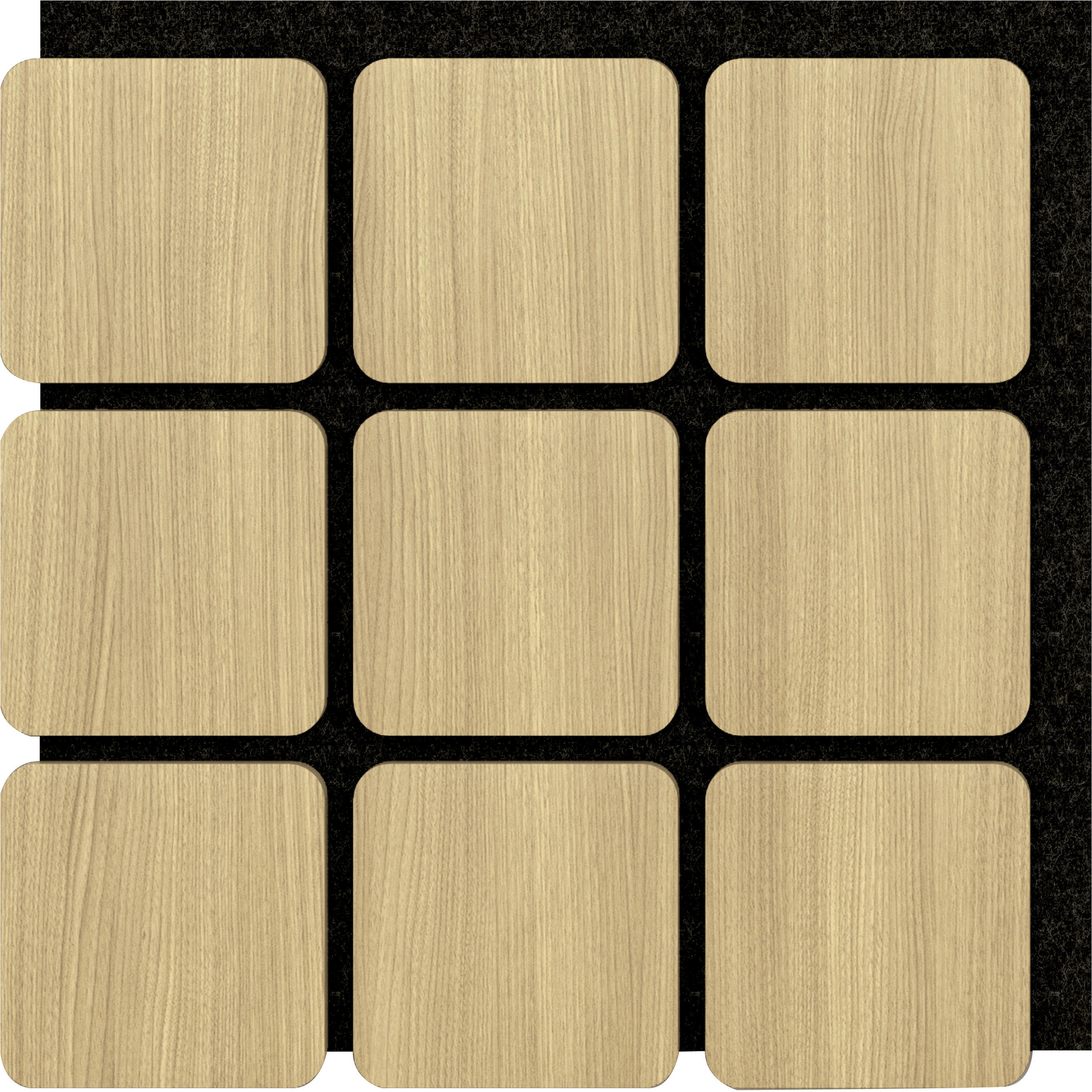 XXXL AKUSTICKÝ PANEL 60/58,5/1.8 cm