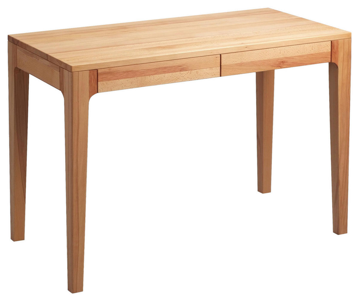 PSACÍ STŮL, jádrový buk, 110/55/76 cm - jádrový buk, Basics, dřevo (110/55/76cm) - Boxxx