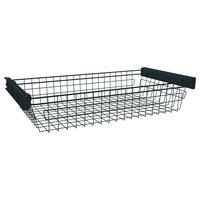 WÄSCHEKORB 87,9/21/46,5 cm System Unit Anthrazit  - Anthrazit, Metall (87,9/21/46,5cm) - Hom`in