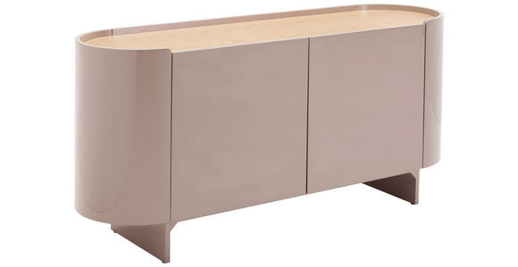 SIDEBOARD  160/75/45 cm  - Kaschmir/Eichefarben, Design, Holz/Holzwerkstoff (160/75/45cm) - Novel