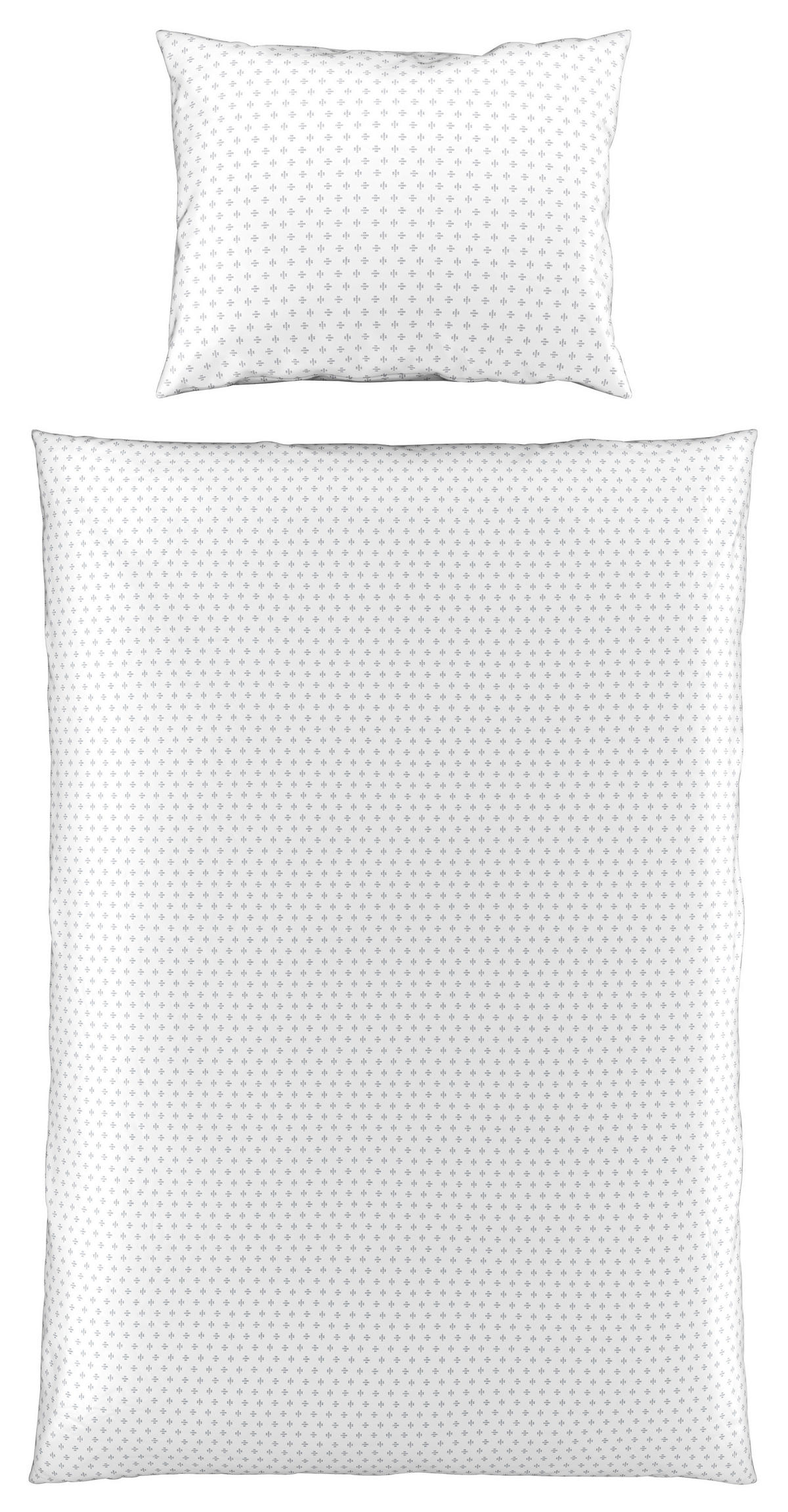 ÁGYNEMŰHUZAT-GARNITÚRA 140/200 cm  - fehér, Trend, textil (140/200cm) - Bio:Vio