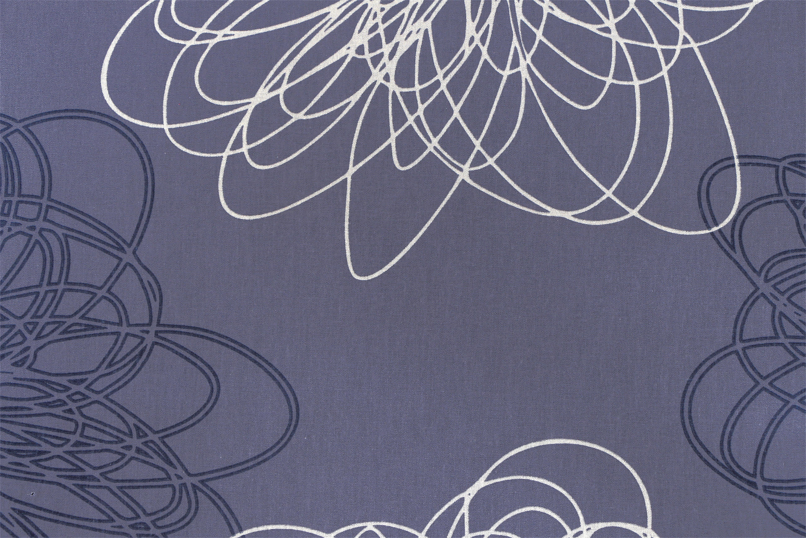 SESSELAUFLAGE Blume  - Blau, KONVENTIONELL, Textil (48/8/100cm) - Siena Garden