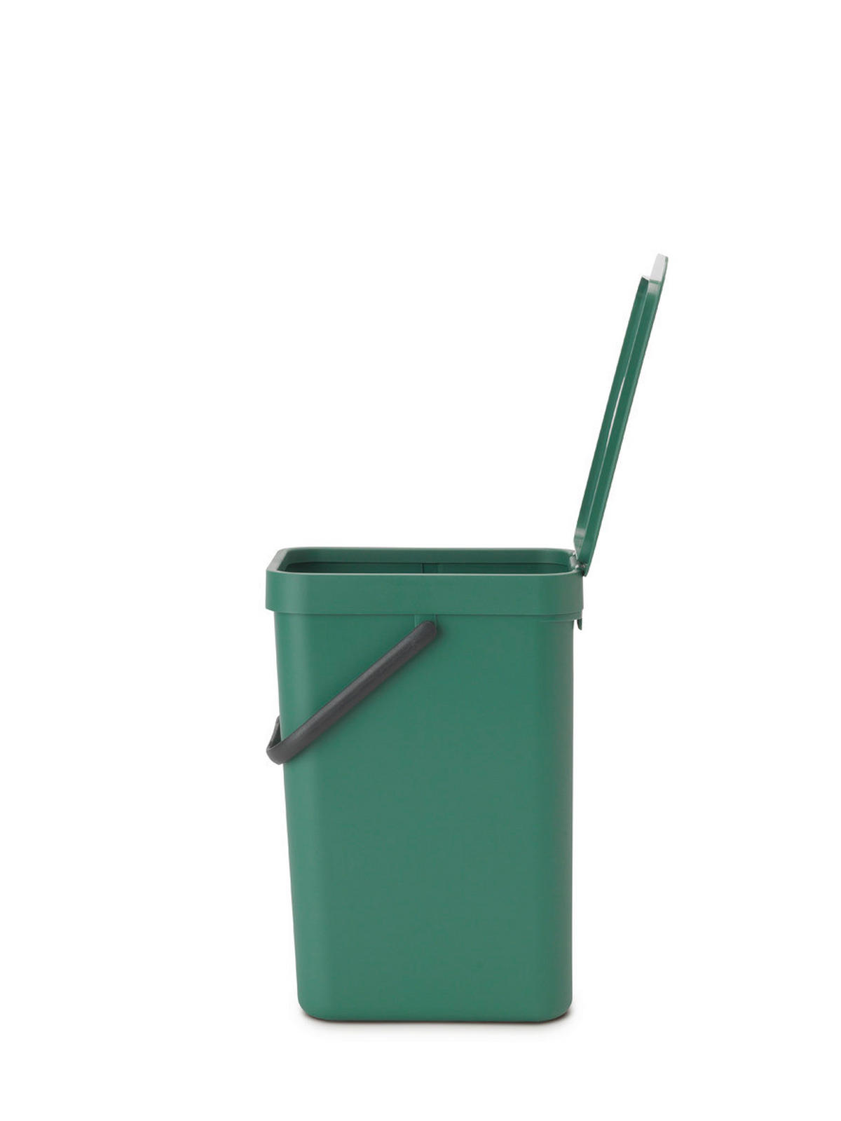 KOŠ ZA SMETI - zelena, Basics, umetna masa (20/35.1/24.9cm) - Brabantia